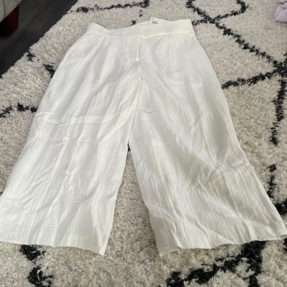 NWT Nine West linen culottes